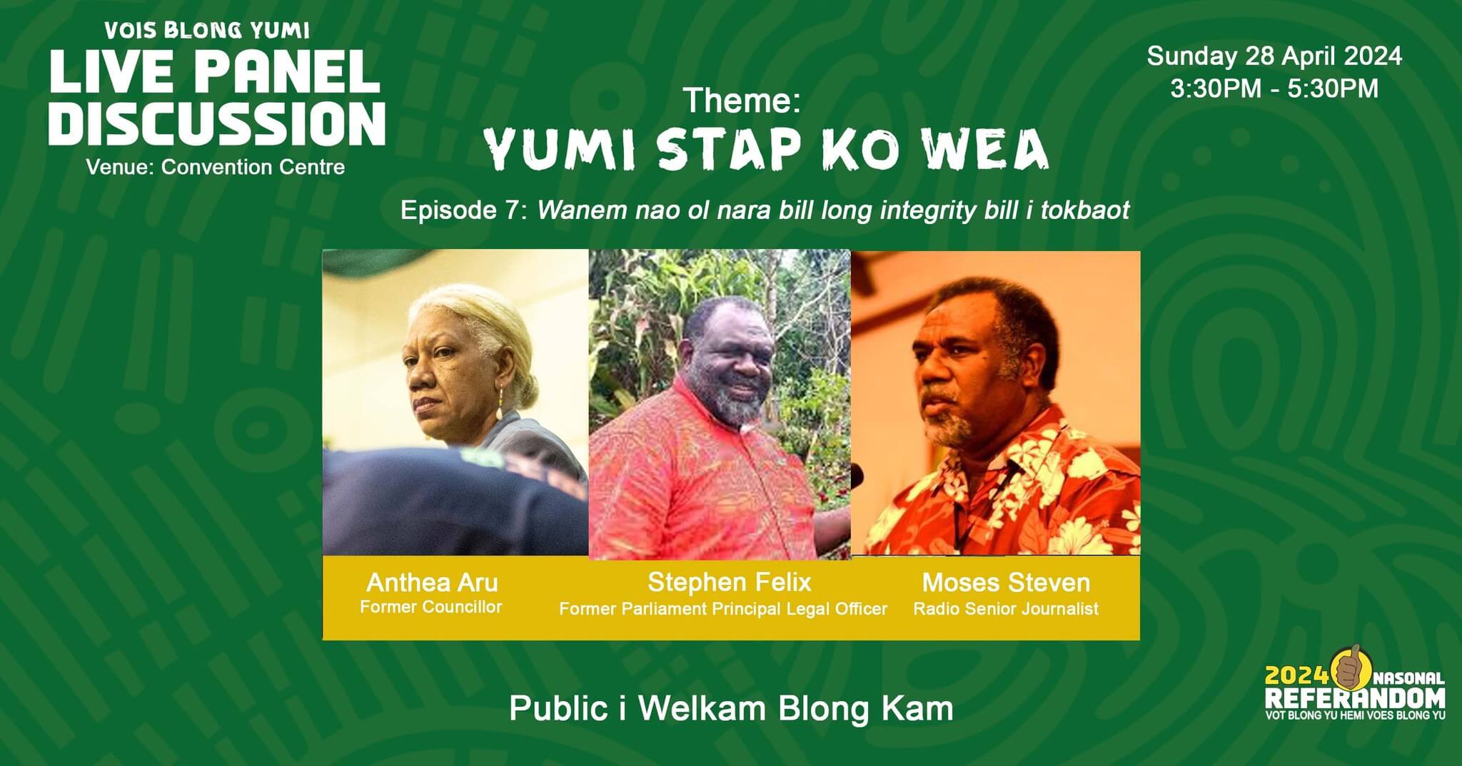 Episode 7: Wanem nao ol nara bill we integrity bill i tokbaot