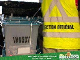 Ballot box oli redi blo out i ko long ol aelan
